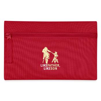 Motocross père et fils - Trousse - rouge - Devant