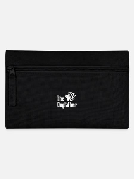 Father's Day Gift - The Dogfather Parody Shirt - Federtasche - Schwarz
