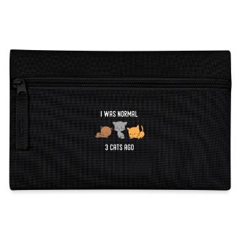 Amant de chat chat miaou amant de chat - Trousse - noir - Devant