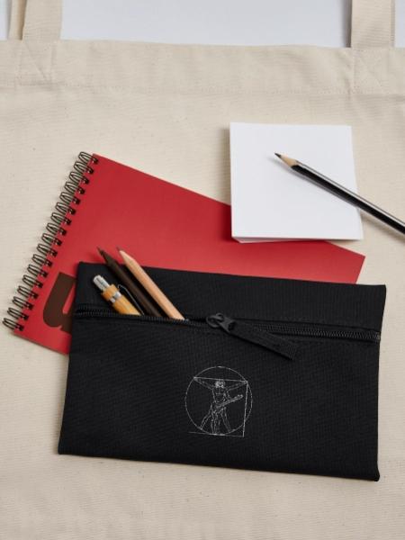 Guitare cadeau de joueur de guitare drôle - Trousse - noir - Devant