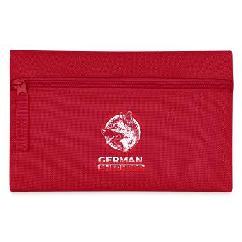 German shepherd - Pencil Case - red - Front