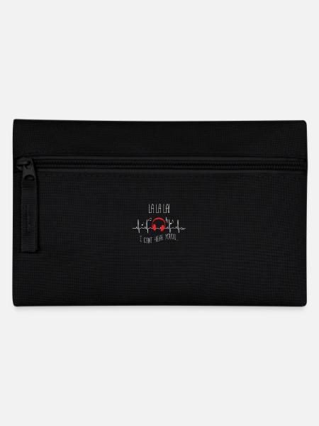 Musical Notes Music Lover - Pencil Case - black