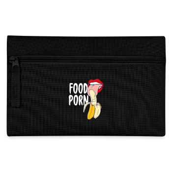 Banana Gift Food Porn licking Shirt - Pencil Case - black - Front