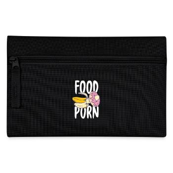 Banana Gift Food Porn Donut Shirt - Pencil Case - black - Front