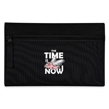 Le temps est maintenant Livestock Farm Tee Shirt cadeau - Trousse - noir - Devant