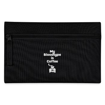 Coffee caffeine espresso cappuccino morning muffle - Pencil Case - black - Front