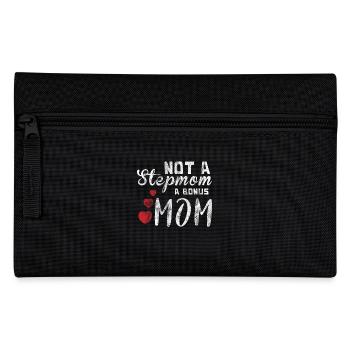 Stepmom Geschenk Stiefmutter Shirt Ziehmutter - Federtasche - Schwarz - Vorne