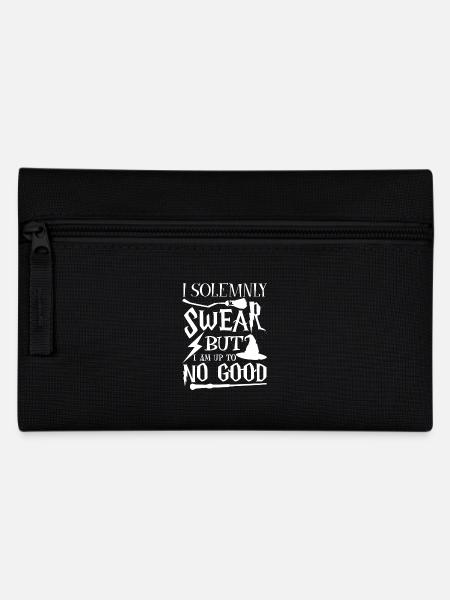 I solemnly swear but i am up to no good - Federtasche - Schwarz