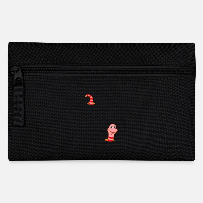 Worm in the wormhole - Pencil Case - black