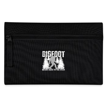 Bigfoot glaubt auch nicht an dich - Federtasche - Schwarz - Vorne