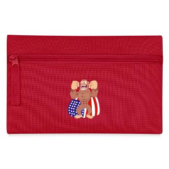 Bigfoot Sasquatch Yeti Shirt cadeau - Trousse - rouge - Devant