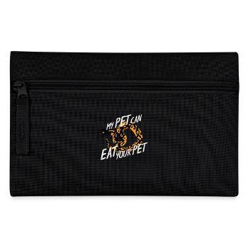 Funny snakes t-shirt gift kids - Pencil Case - black - Front