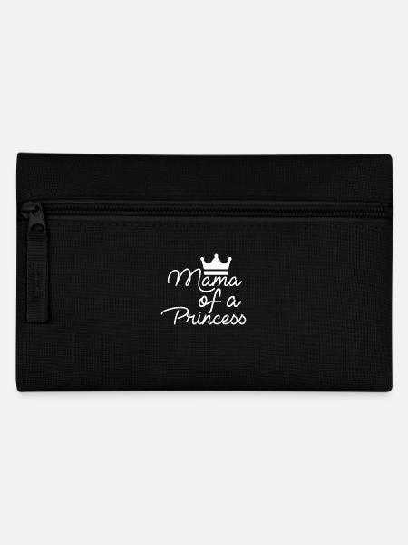 Mama Mutter Prinzessin Tochter Muttertag Geschenk - Federtasche - Schwarz