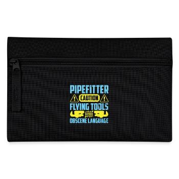Pipefitter's Caution - Federtasche - Schwarz - Vorne