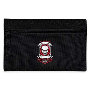 Best men become pipefitters - Federtasche - Schwarz - Vorne