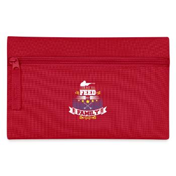 Hunt to feed my family - Pencil Case - red - Front