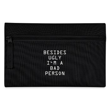 Ugly personne cadeau de mauvaise personne laid - Trousse - noir - Devant