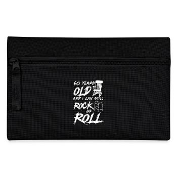 60 Years old and i can still Rock and Roll - Pencil Case - black - Front