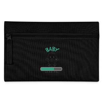 Pregnancy Baby Loading - Pencil Case - black - Front