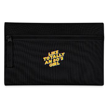 Chemise de fille Cool des années 80 Rétro Nostalgic Eighties Party - Trousse - noir - Devant