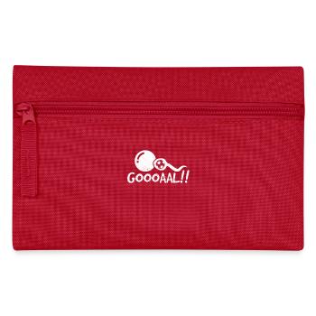 Gooooal Funny Pregnancy Announcement Shirt Goal - Pencil Case - red - Front