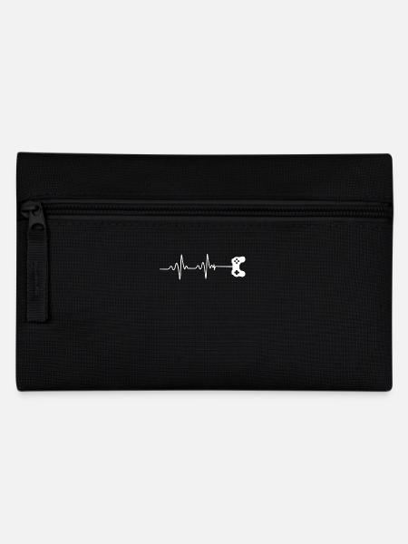 Kontroller Konsole Spiele zocken Geschenk PC Nerd - Federtasche - Schwarz
