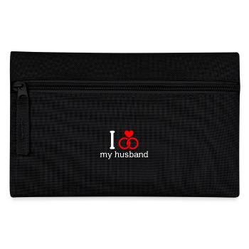 husband - Pencil Case - black - Front