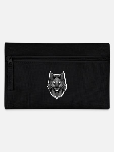 Wolf Artboard - Pencil Case - black