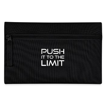Sport push-ups to the limit Extremely muscular - Pencil Case - black - Front