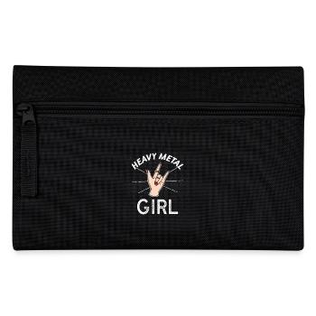 Fille de métal lourd Femme Fille Rock Festival - Trousse - noir - Devant