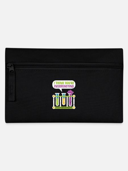 Dites chimie chimiste nerd cadeau université - Trousse - noir