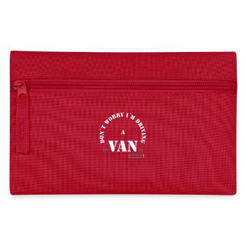 Camper Van Spruch - Trousse - rouge - Devant