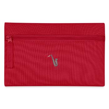Saxophon Musikinstrument - Federtasche - Rot - Vorne