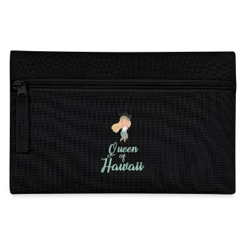 Hawaii Mädchen - Federtasche - Schwarz - Vorne