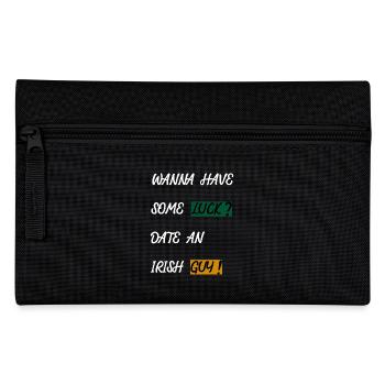 IRLANDE - CHANCE - RENCONTRE - SIMPLE - Trousse - noir - Devant