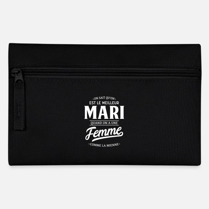 Le meilleur mari cadeau - Trousse - noir