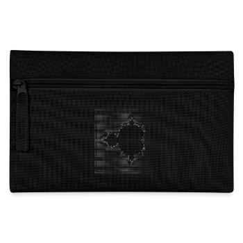 nerd mandelbrot ascii apfelmännchen code programer - Pencil Case - black - Front
