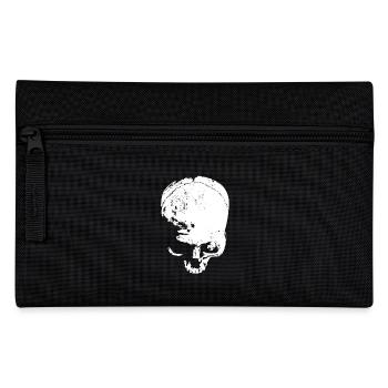skull - Federtasche - Schwarz - Vorne