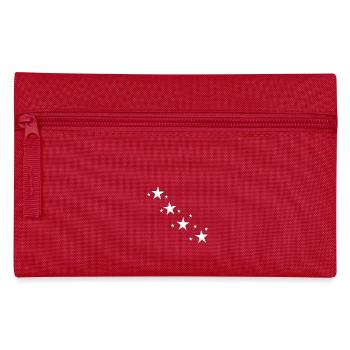 Sterne - Federtasche - Rot - Vorne