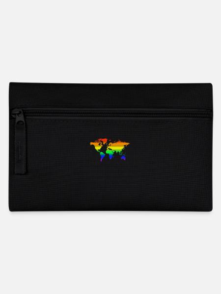 Rainbow World - Pencil Case - black