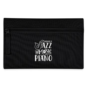 Happiness is Jazz Music and my Piano - Trousse - noir - Devant