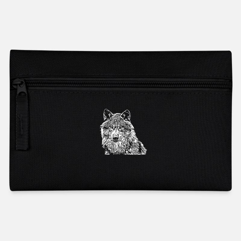 loup - Trousse - noir
