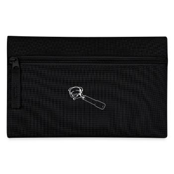 Porte-filtre Tshirt Espresso T-shirt Gesschenkidee - Trousse - noir - Devant