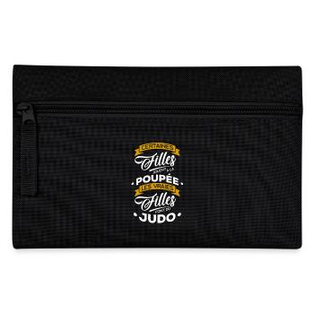Les vraies font du judo - Trousse - noir - Devant