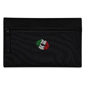 Kiss from Italy - Pencil Case - black - Front