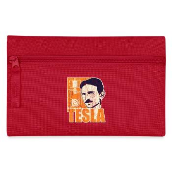 Forscher & Entwickler: Tesla - Federtasche - Rot - Vorne