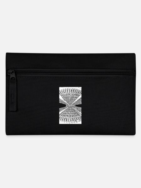 Abstract lines - Pencil Case - black