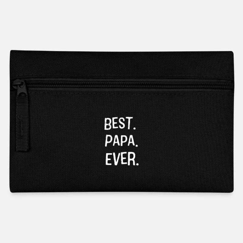 Bester Papa - Federtasche - Schwarz