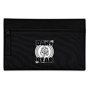 Fléchettes d’ours Grizzly Cadeau - Trousse - noir - Devant