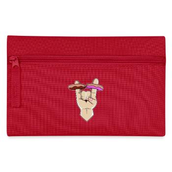 Design Rock n Roll Donut Double Queen - Trousse - rouge - Devant
